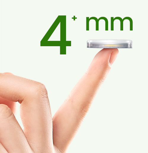 4+mm thick